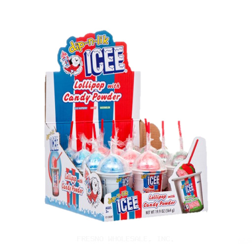 KOKO 18CT ICEE DIP N LICK POPPING CANDY