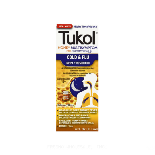 TUKOL 4Z HONEY MULTI-SYMPTOM COLD/FLUE NIGHT TIME