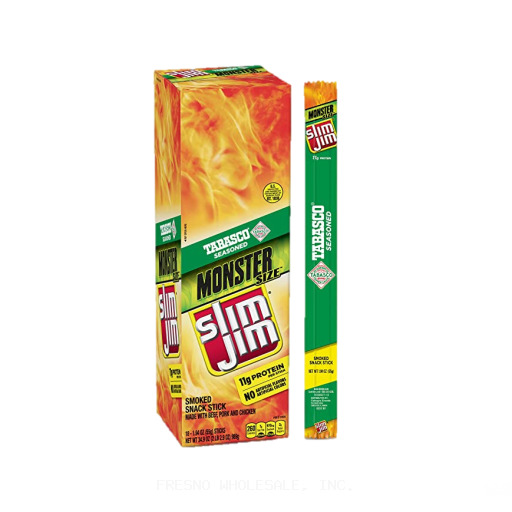 SLIM JIM 24CT GIANT TABASCO