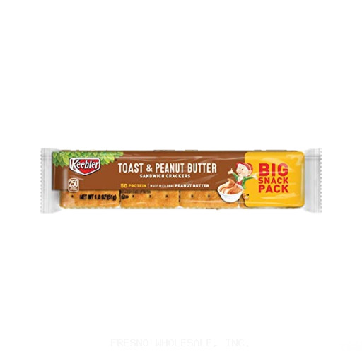 KEEBLER 12/1.8Z CRACKER TOASTED PB