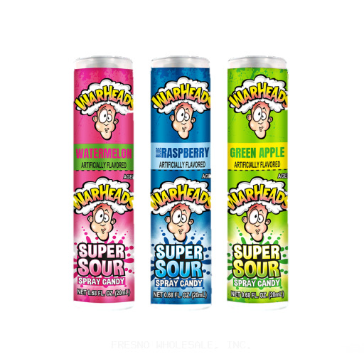 WARHEADS 12/5OZ SOUR JELLY BEANS