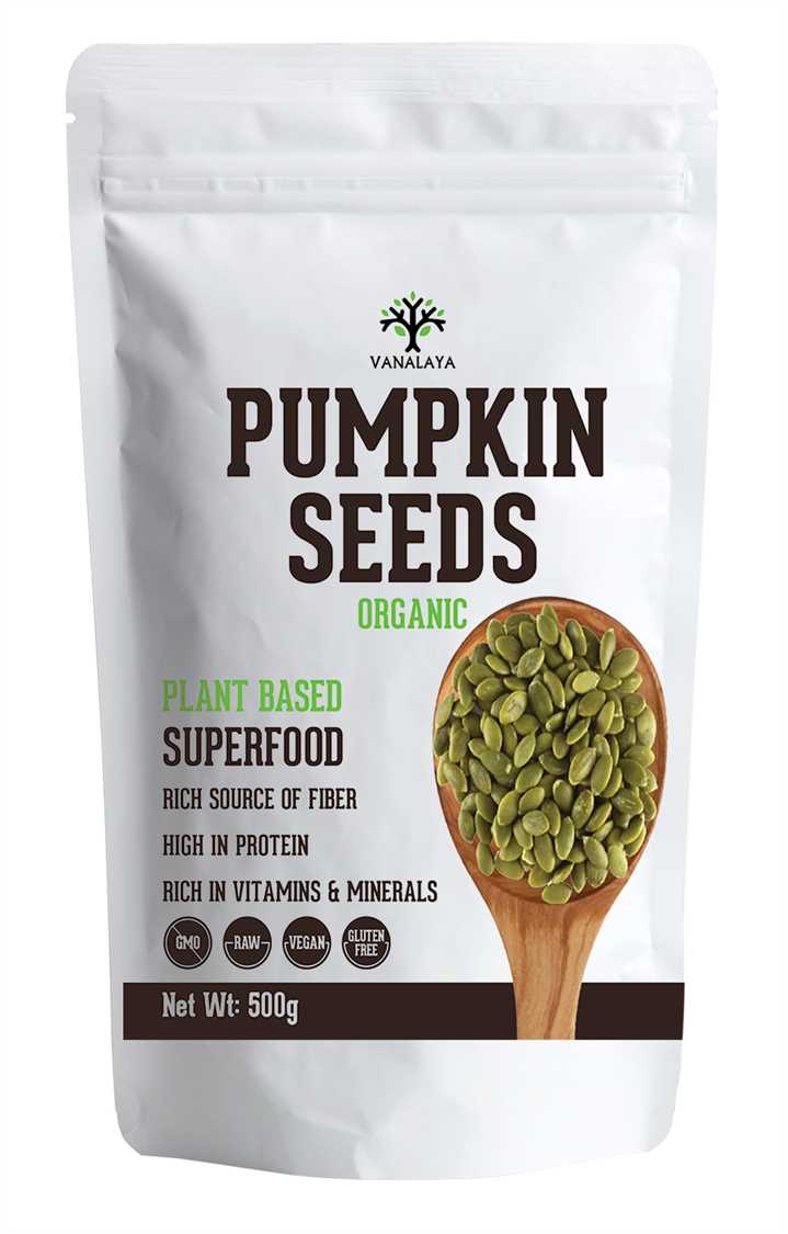 Buy Vanalaya Pumpkin seeds Protein and Fibre Rich Food 500gm on