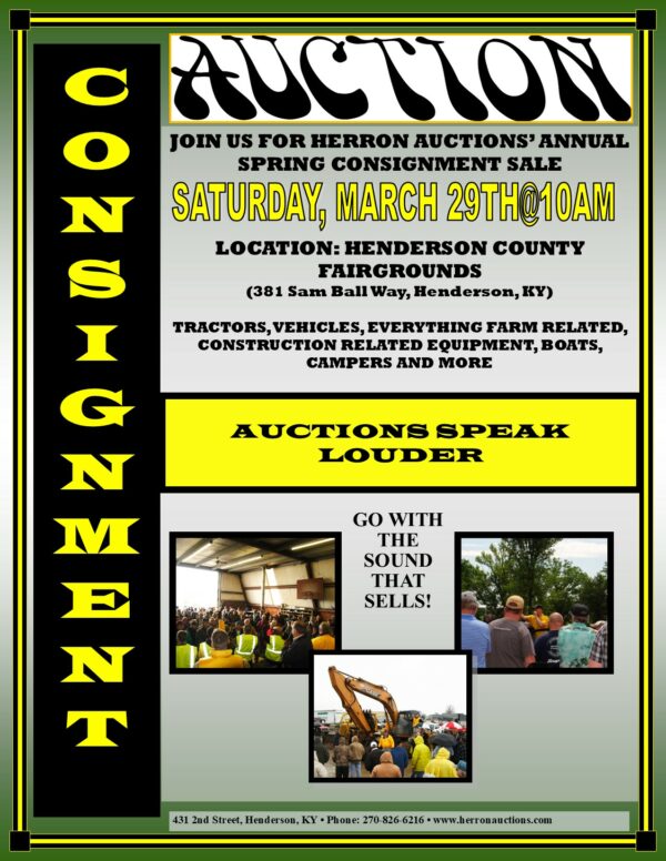 SPRING CONSIGNMENT AUCTION