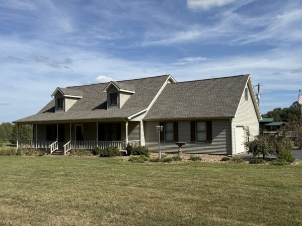 BEAUTIFUL HOME, SHOP & 48+/- ACRES