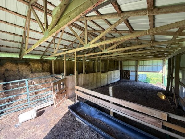 20.42 ACRES with NICE HOME, BARNS & POLE BARN HOME