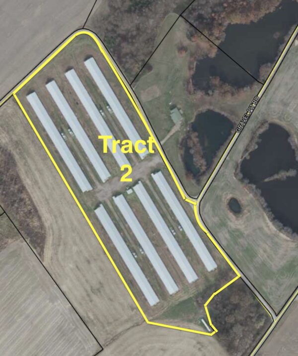 Screenshot 170+/- ACRES-50 POULTRY HOUSES-5 HOMES-OFFERED IN 9 TRACTS