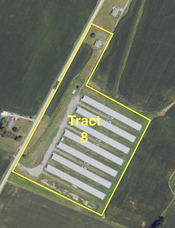 Screenshot 170+/- ACRES-50 POULTRY HOUSES-5 HOMES-OFFERED IN 9 TRACTS
