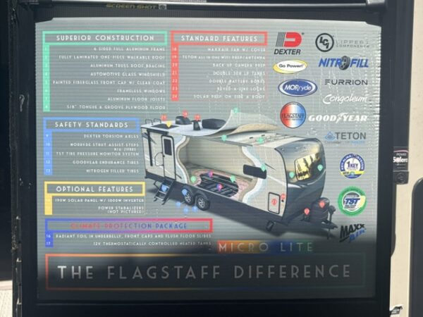 2021 FLAGSTAFF MICRO LITE RV