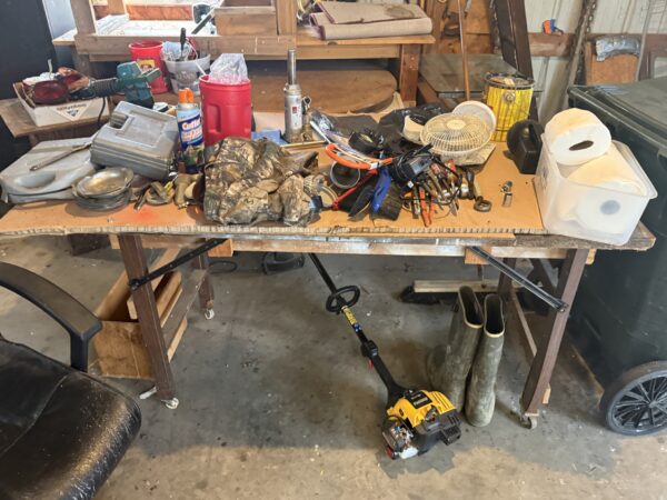 LIVE AUCTION - FURNISHINGS - DECOR - TOOLS - SHOP ITEMS