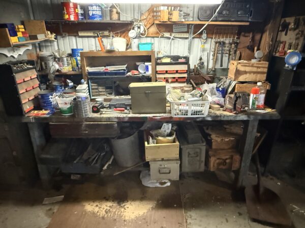 LIVE AUCTION - FURNISHINGS - DECOR - TOOLS - SHOP ITEMS