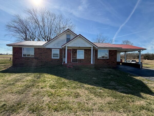 3 BEDROOM BRICK HOME ON 1.49+/- ACRE LOT