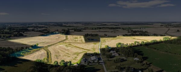 90+/- ACRES - 5 TRACTS - ROW CROP - HOME SITES - MINI FARMS