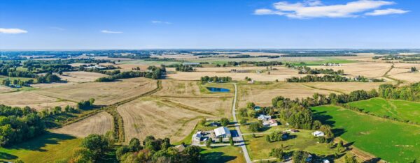 90+/- ACRES - 5 TRACTS - ROW CROP - HOME SITES - MINI FARMS