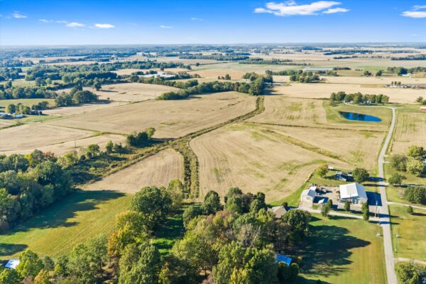 90+/- ACRES - 5 TRACTS - ROW CROP - HOME SITES - MINI FARMS