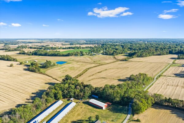90+/- ACRES - 5 TRACTS - ROW CROP - HOME SITES - MINI FARMS