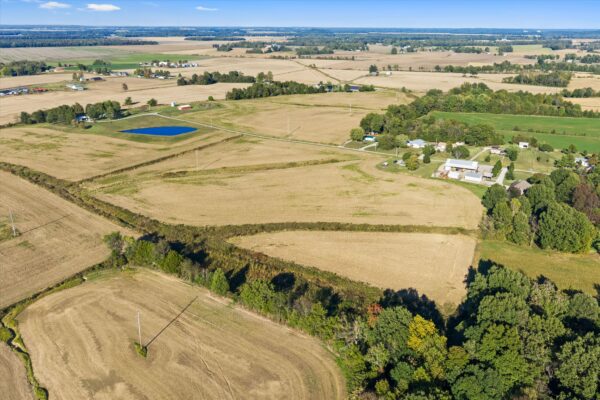 90+/- ACRES - 5 TRACTS - ROW CROP - HOME SITES - MINI FARMS