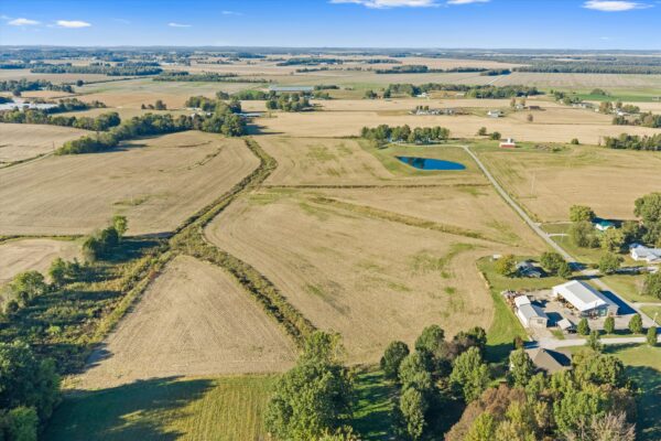 90+/- ACRES - 5 TRACTS - ROW CROP - HOME SITES - MINI FARMS