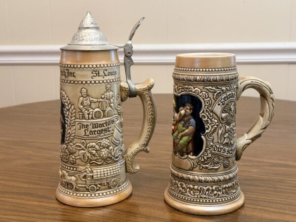 LARGE COLLECTION OF ANTIQUES, GLASSWARE & COLLECTIBLES