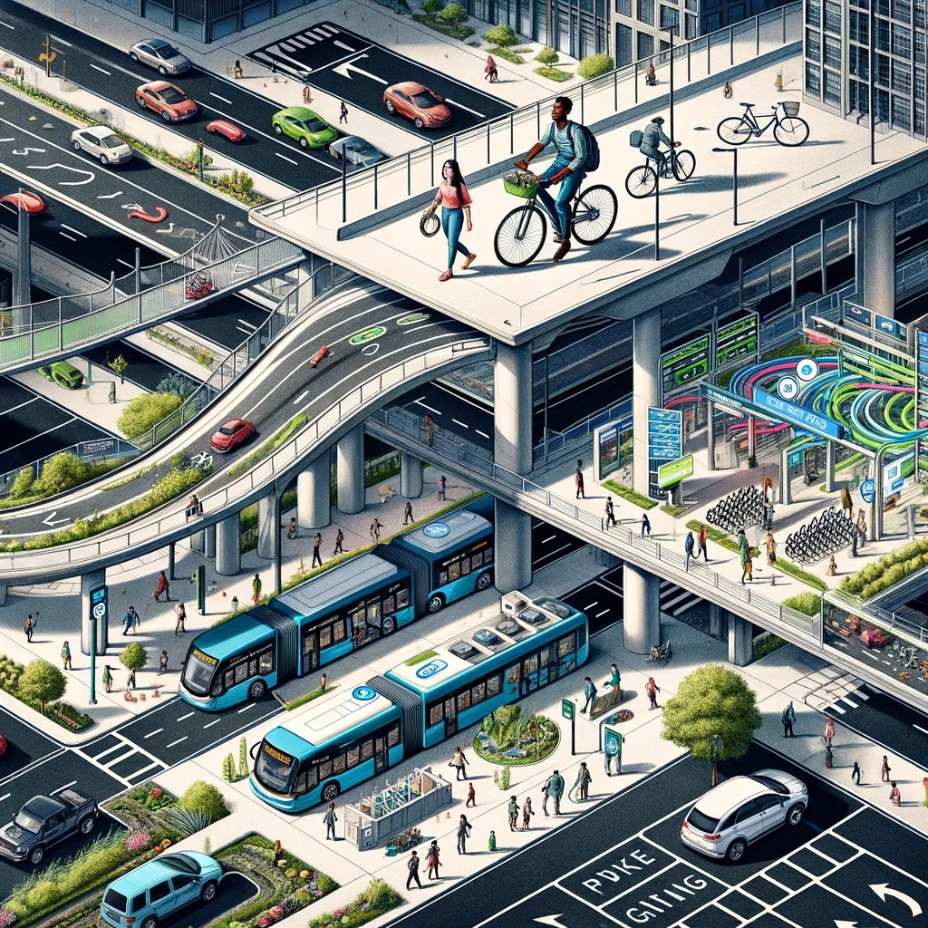 visualizing complete travel routes