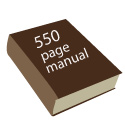 Simplicity in a 550 page manual?