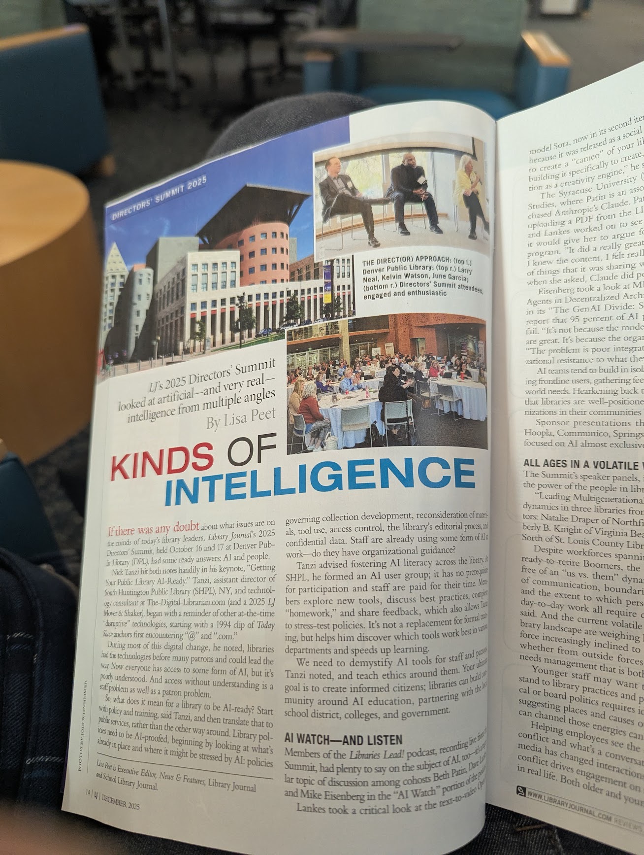 Library Journal article on AI-ready libraries