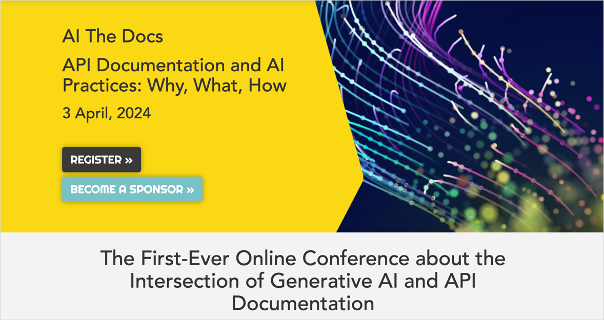 AI The Docs 2024: API Documentation and AI Best Practices
