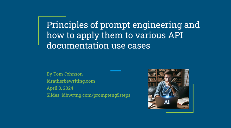 Slides for AI the API Docs presentation