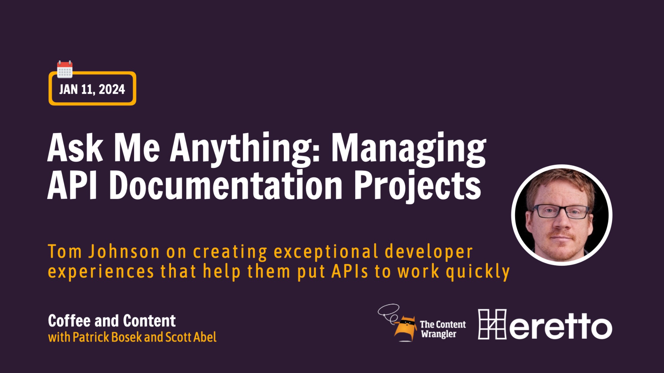 Ask Me Anything: Managing API Documenation Projects