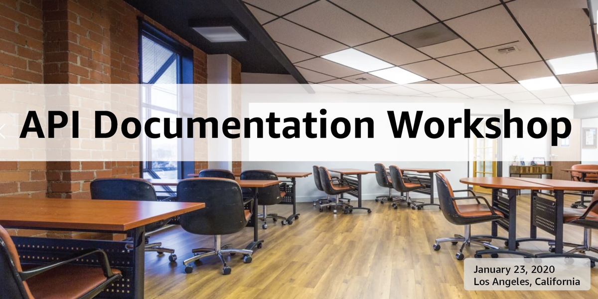 API Documentation Workshop - San Francisco Nov 19