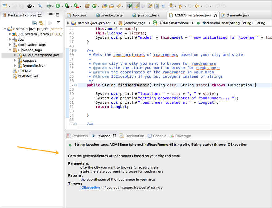 Javadoc Javadoc JapaneseClass jp