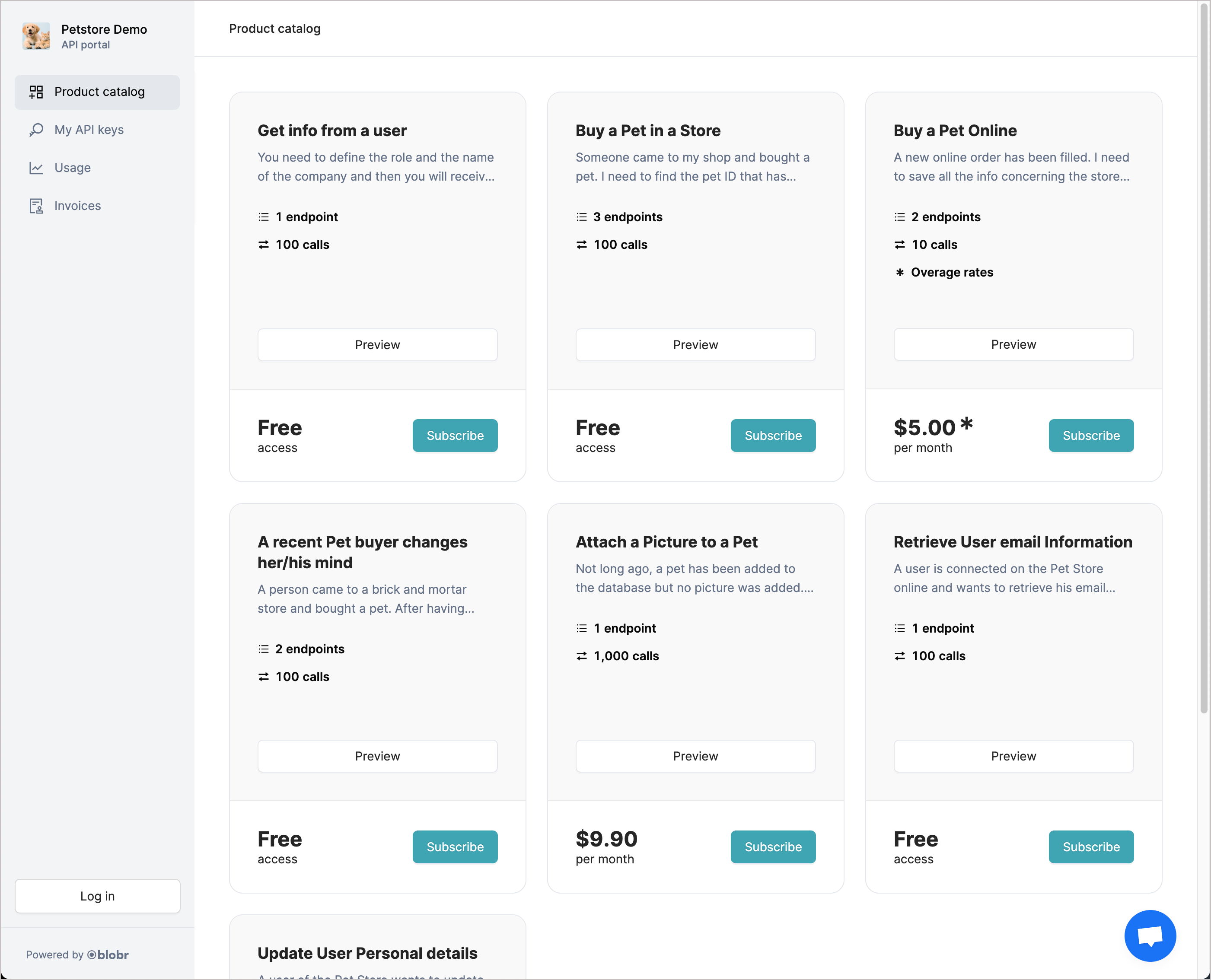 Blobr: An API portal that arranges your API's use cases as individual ...