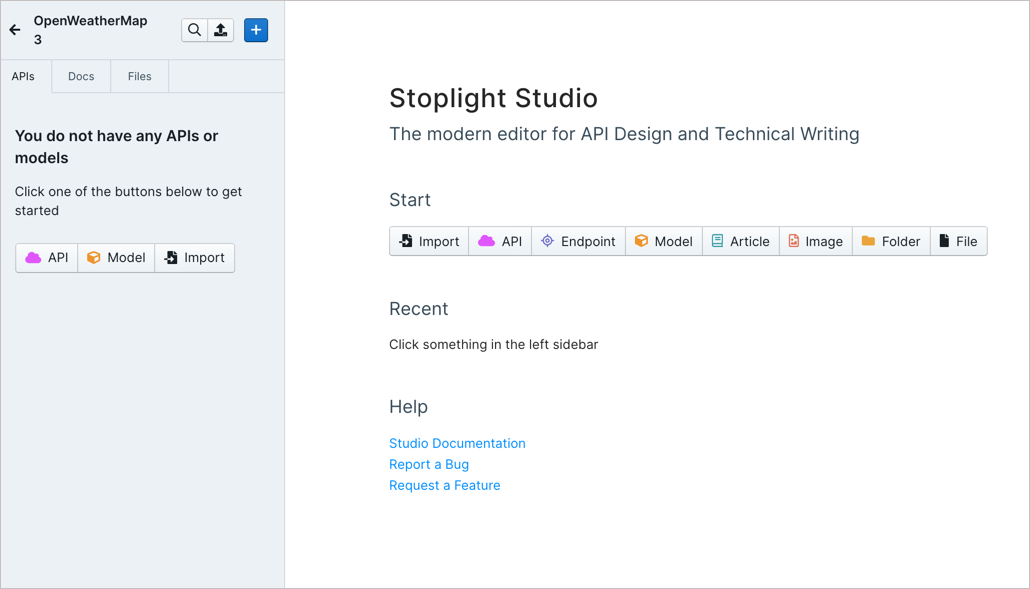  Stoplight Studio editor 