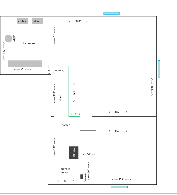 My basement diagram