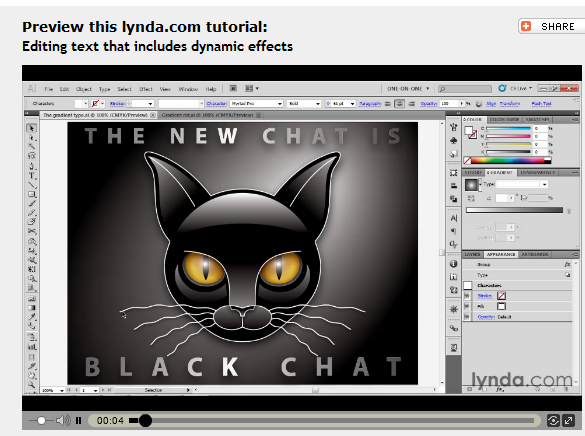 Black cat tutorial