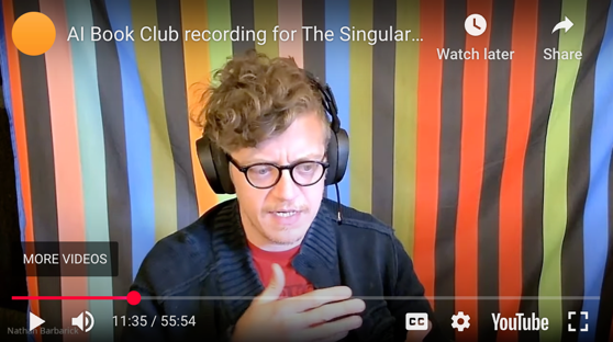 AI Book Club recording and notes for The Singularity is Nearer, by Ray Kurzweil