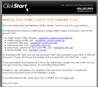 Flare HTML5 Highlighter