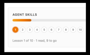 Building out a course on agent skills