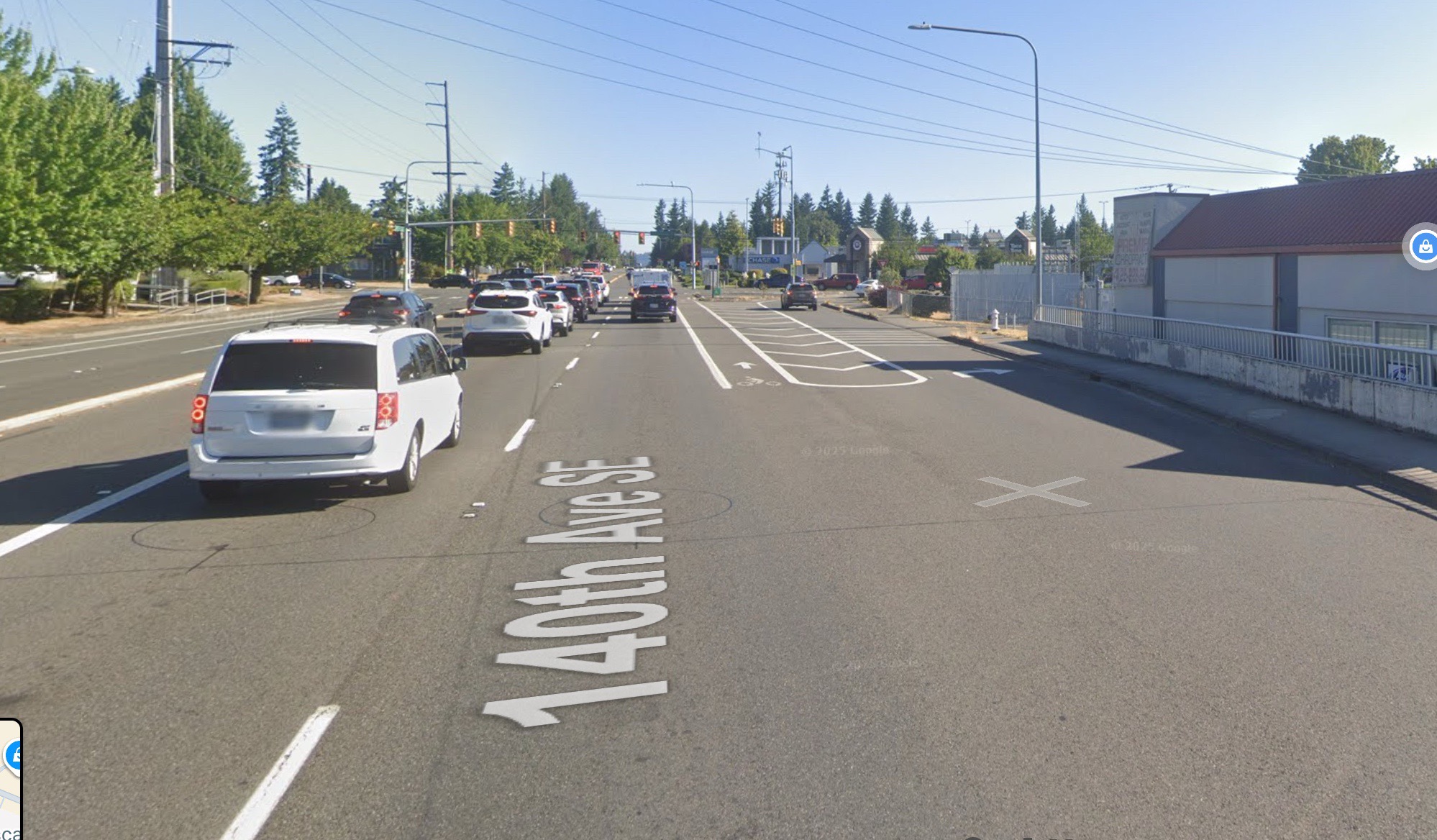 Crossing bike lanes and turn lanes from a cyclist's POV