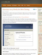 Directory Beta Testing