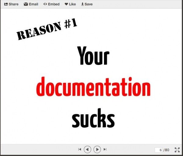 The number one reason why developers hate your API: Your documentation sucks