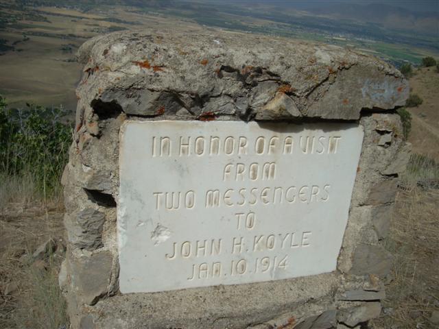 Koyle Inscription about Origins of Dream Mine