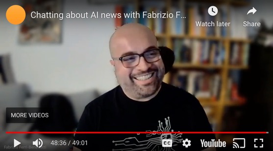 Chatting about AI trends and tech comm with Fabrizio Ferri Benedetti