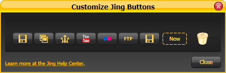 Jing buttons to customize