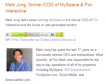 Mark Jung podcast