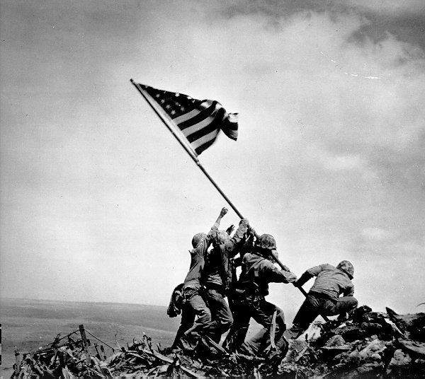 Iwo Jima Flag Raising photo
