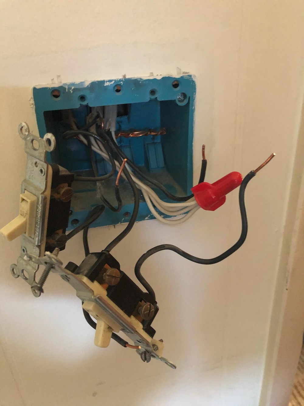 My light switch wiring