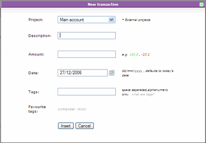 moneytrackin transaction