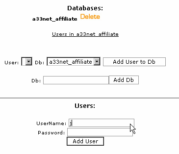 MySQL Database Management