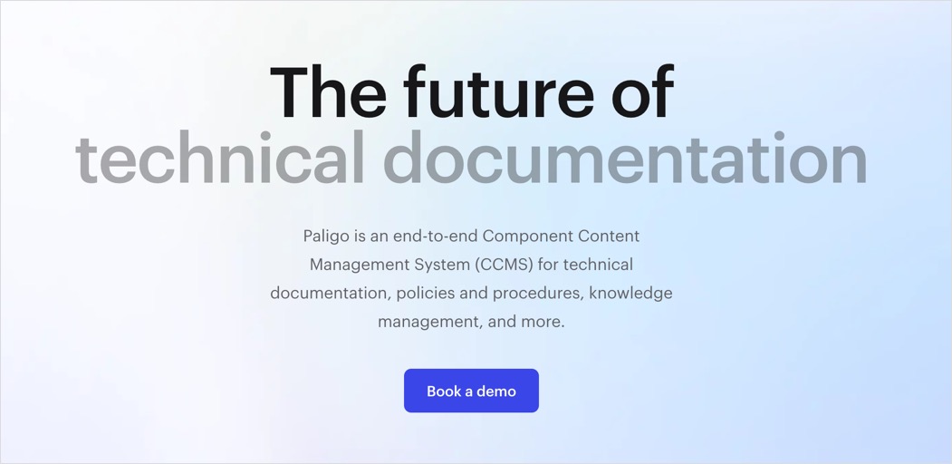 Q&A about Paligo -- modern CCMS -- with VP of Product Rasmus Petersson