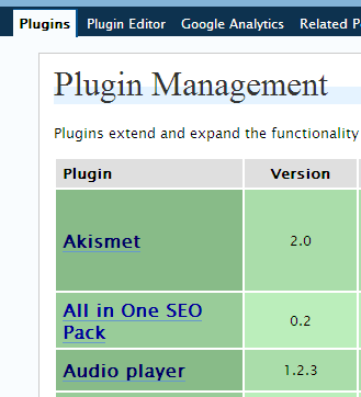 Plugin Management